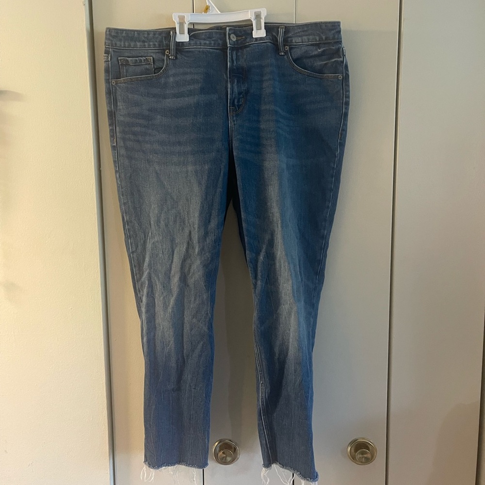 High rise slim straight